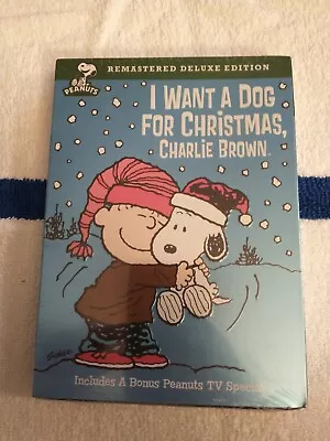 Brand New I Want A Dog For Christmas Charlie Brown (DVD 2003) • $11.99