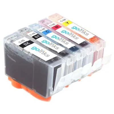 5 Ink Cartridges For Canon PIXMA IP4200 IP5200 MP500 MP600R MP800R MX850 • £10.40