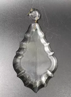 Lead Crystal Chandelier Tear Drop  Prisms Crystal  Scalloped  Edge Replacement • $12.97