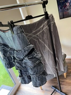 £4 • Buy Ladies Summer Skirt Bundle Size 14, Rara Skirt Next And Grey Skirt