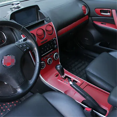 Interior Center Console Carbon Fiber Molding Sticker Decal For Mazda 6 2006-2015 • $31.49