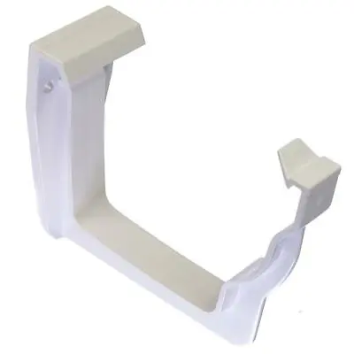 Niagara Ogee Fascia Bracket 110mm White Gutter Fixing Clip RKN1 | Floplast • £3.36