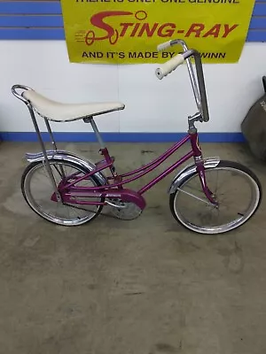 Vintage Girls Sportmaster 20  Muscle Bike Western Flyer Huffy Murray  • $295