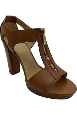 Michael Kors Women's Berkley Mid Platform Sandals Luggage • $42.99