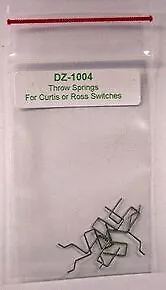 Z-Stuff DZ-1004 O Ross/Curtis Switches Throw Springs • $1.88