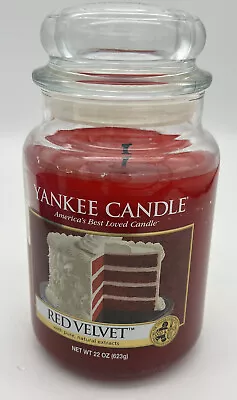 Yankee Candle Red Velvet Housewarmer Candle 22 Oz One Wick  Preowned • £41.69