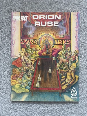 $18.38 • Buy Star Trek RPG Adventure ORION RUSE 2208 From 1984 FASA 74793 