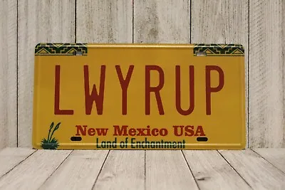Breaking Bad LWYRUP Replica New Mexico License Plate Tin Sign Garage XZ • $10.97