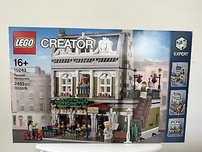 LEGO Creator 10243 Parisian Restaurant - NEW - Sealed Box - Retired - BNIB • $545