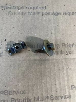 Mercedes W126 Rear Bumper Trim Bolt Screw With Nut 1269900010 M2 • $25