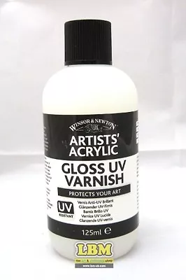 Winsor & Newton Artists' Acrylic Gloss UV Varnish 125ml (3030929) • £11.50