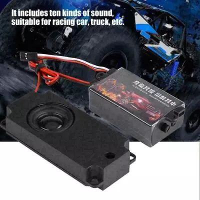 RC Car Engine Sound Simulator Module Speaker For 1/10 Vehicle - Realistic Sound • $40.18