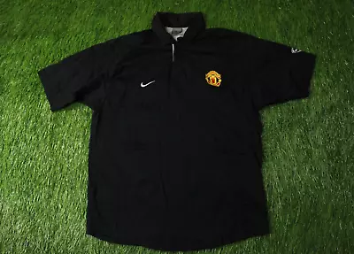 Manchester United 2003/2004 Football Polo Shirt Jersey Training Nike Size Xl • $16.99