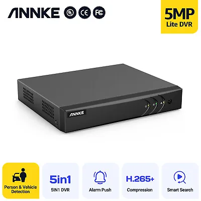 ANNKE H.265+ 8CH DVR For Video Security Camera System 3K Lite Recorder CCTV Kit • $49.94
