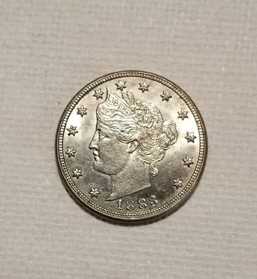 $49 • Buy 1883 No Cents Liberty V Nickel**Very Fine **