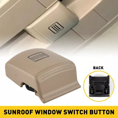 For Mercedes W221 S-Class 2005-13 Sunroof Window Switch Button Cap Cover Beige A • $16.99