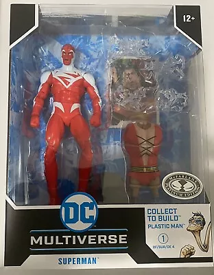 McFarlane DC Multiverse JLA Red Superman PLATINUM Edition Plastic Man • $75