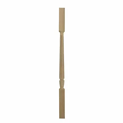 Solid White Oak 1100mm Classic Spindle Baluster 41x41mm • £37.60
