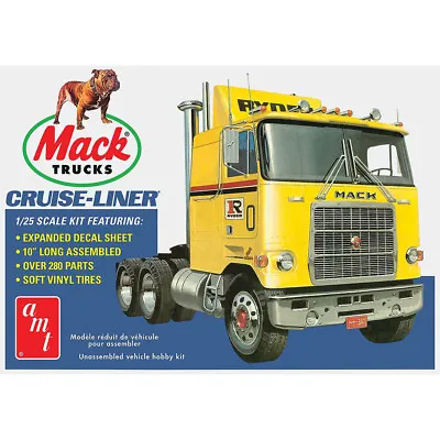 AMT 1/25 Mack Cruiseliner Semi Tractor AMT1062 Plastics Car/Truck 1/24-1/25 • $39.99