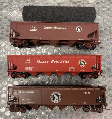 Great Northern Hopper Cars GN 1- MDC 3 Pocket; 2- Athearn 4 Pocket • $19
