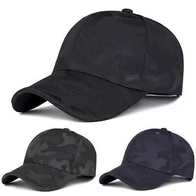 Camo Baseball Cap Classic Army Military Boys Mens & Ladies Sports Sun Summer Hat • £10.25