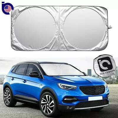 Car Large Windshield Window Sun Shade Shield Cover Truck Van SUV Visor UV Block • $9.99