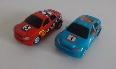 £11.95 • Buy Micro Scalextric - 2 X Rally Race Cars Excellent Condition Serviced New Braids