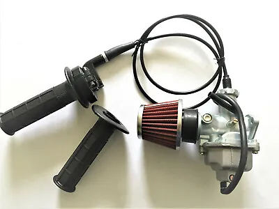 $33.99 • Buy Carburetor & Throttle Cable Handle Grip Air Filter For Honda XR100 XR100R