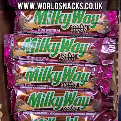 Milkyway Cookie Dough 42g X3 Bars American Import Mars Chocolate Nougat Caramel  • £10.99