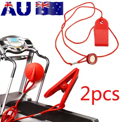 $12.88 • Buy 2pcs ​Treadmill Safety Key Lock Running Machine Fitness Magnetic Security Switch