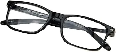 Foster Grant Cole Black Men's Crystal Vision Reading Glasses • $9.99