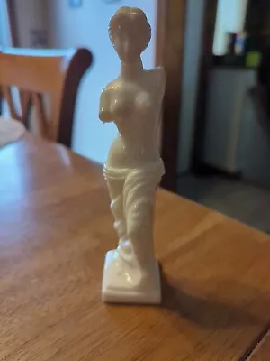 Venus De Milo Molded Hard Plastic Sculpture 6.5  Modern Art Minimalist Decor • $15