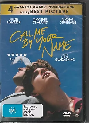 Call Me By Your Name DVD Sealed • $10.20