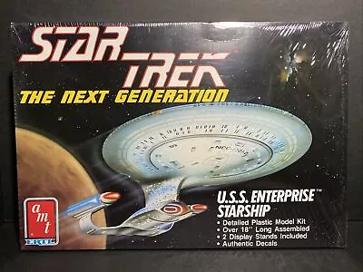 1988 AMT Ertl Star Trek The Next Generation USS Enterprise Model  Sealed Picard • $54