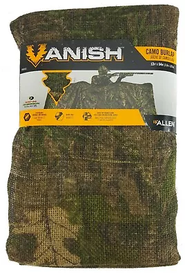 Allen VANISH CAMO BURLAP Mossy Oak Obsession HUNTING BLIND FABRIC 12 FOOT X 54  • $24.97