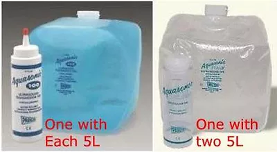 Parker AQUASONIC Ultrasound Transmission Gel 5L 100 Sonicpac Clear Econopac 5 L • $25.99