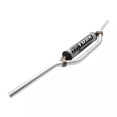 Tusk T-10 Aluminm 7/8  Handlebar CR Mid Bend Silver For YAMAHA XT225 Serow 92-07 • $44.07