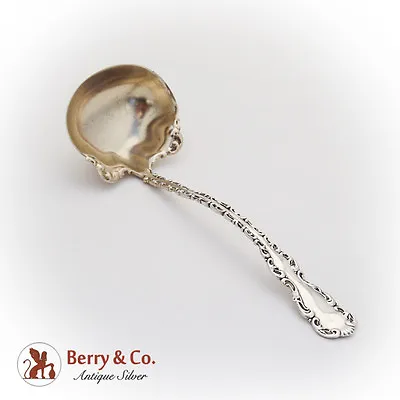 $57.60 • Buy Louis XV Sauce Ladle Gilt Bowl Whiting Sterling Silver Pat 1891