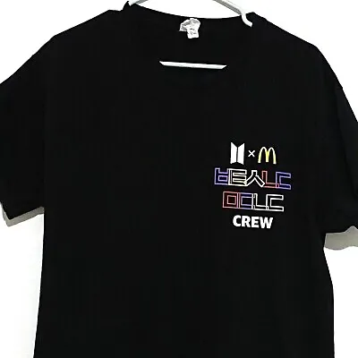 McDonald's Crew BTS Meal T-Shirt L Black • $12