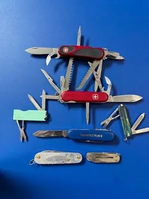 Lot Of (2) Wenger (3) Vintage Victorinox Multi Tools • $40