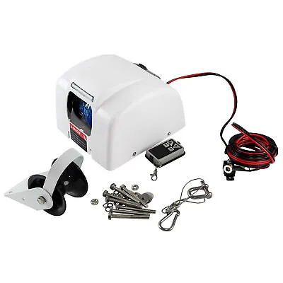 $239.99 • Buy 45 LBS Boat Marine Electric Anchor Winch With Wireless Remote Free Fall