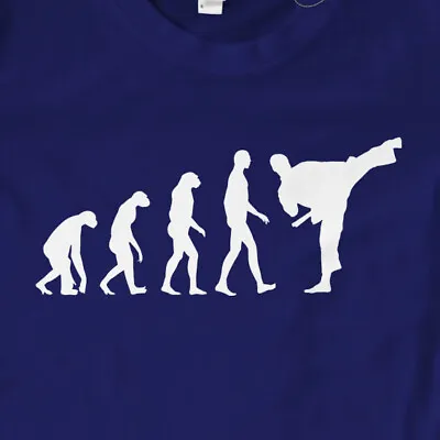 Karate Evolution T-Shirt | Gift Karate Slogan • £11.99