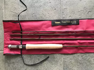 Cabela's Three Forks 4 Weight  8'0  4 Piece Fly Rod • $59.85