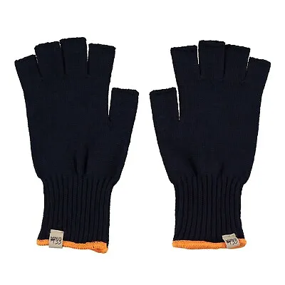 Minus33 Merino Wool Fingerless Glove Liner X-Large Navy Blue • $25.41