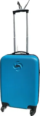 SAMSONITE Cabin Suitcase Spinner Cabin Luggage Hardshell Spinner Blue • £70