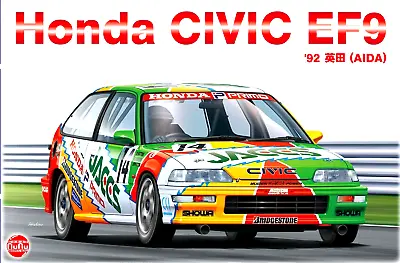 PLATZ 1/24 Model Kit Honda Civic EF-9 1992 TI Circuit Gr.A From Japan 10442 • $69.95