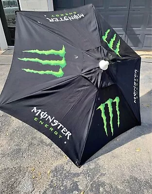 Vintage Y2K Monster Energy Patio Umbrella Very Rare • $220