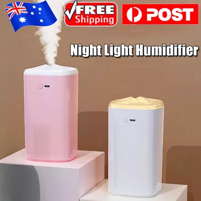 USB Air Diffuser Humidifier Aroma Oil Led Night Light Up Home Relax Defuser AU • $15.99