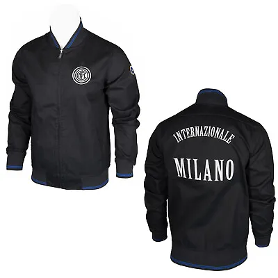 $55.79 • Buy Nike FC Inter Milan Anthem Official Licensed Men's Fan Bomber Jacket Black S