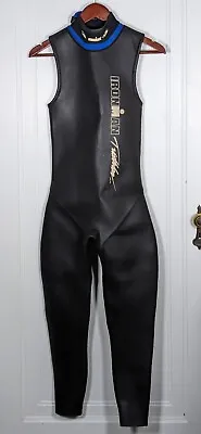 Ironman Sleeveless Wetsuit Triathlon Women's Size 12 Medium Black  • $49.99